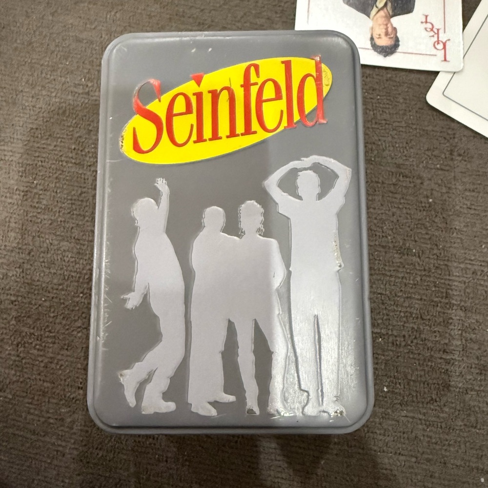 Seinfeld Icons Playing‎ Cards TV Show Photos Themed Cards New Not  Sealed Deck